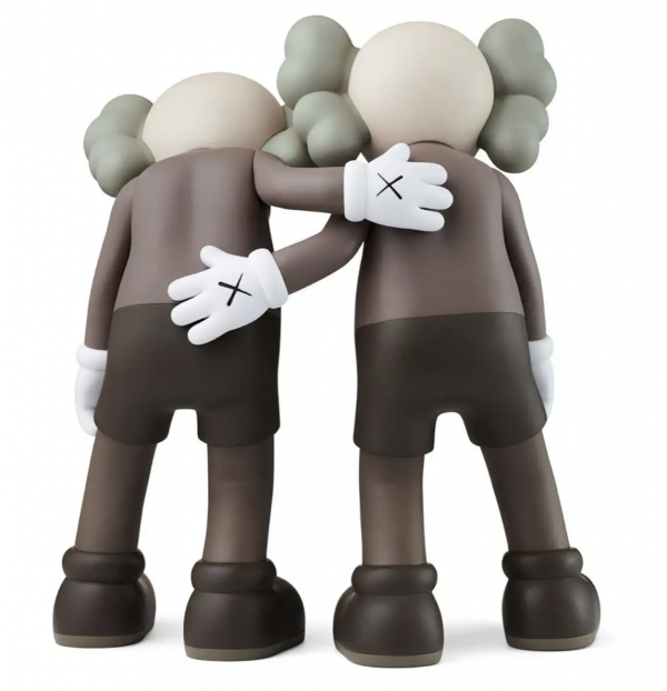 Kaws along the way brown for sale online