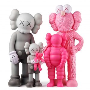 KAWS Family 2022 Vinyl Figures Pink / Brown, kaws comprar, kaws figures canada, kaws doll australia, kaws family 2022
